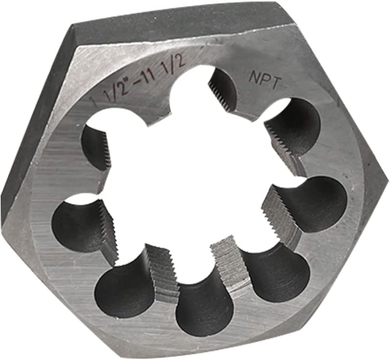 Npt Pipe Die Hex Die Carbon Steel Rethreading Die 1-1/2"-11 1/2